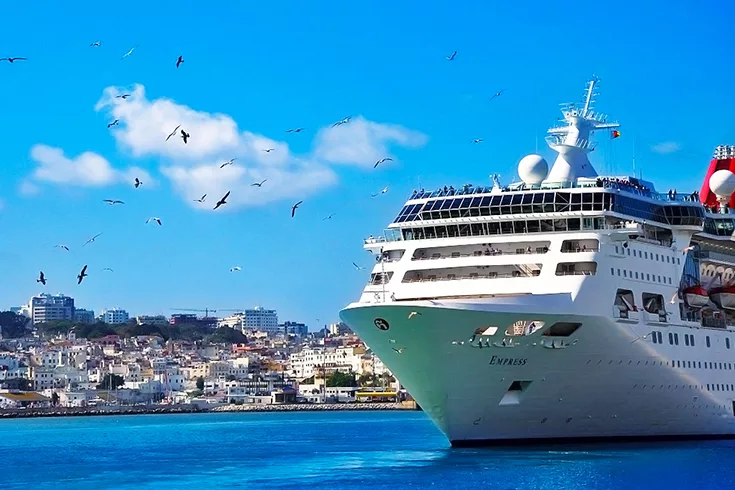 Cruiseship terminal in Tangier