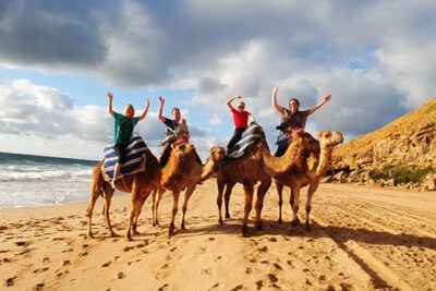Camel Ride during tour of Tangier