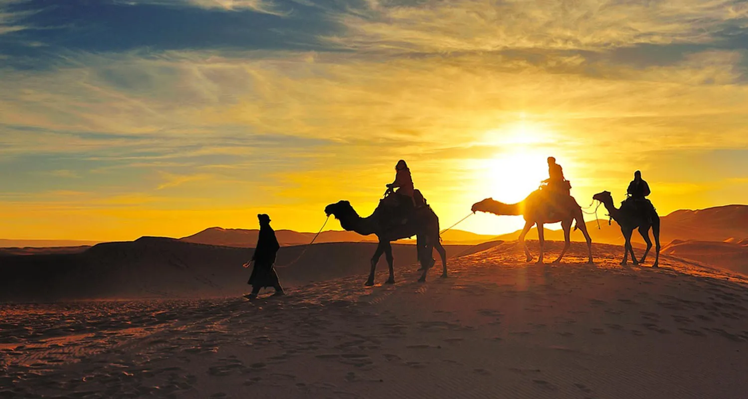 What to do in Morocco - Camel Ride - Sahara Desert - Vacation in Morocco